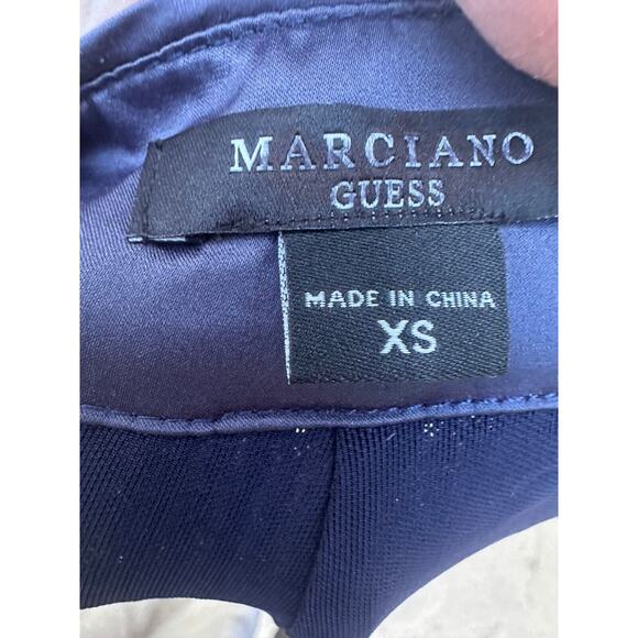 Guess by Marciano All Over Sequin Cropped Top & High Rise Flare Leg Pants Set XS - Picture 11 of 15